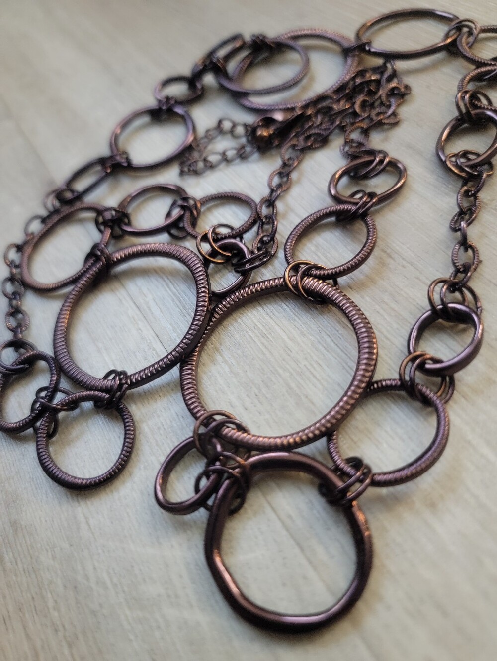 RARE Retired Lia Sophia Haute Chocolate Statement Necklace